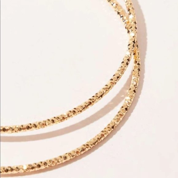 ¥18k Gold Big Hoop Earrings - Picture 6 of 6